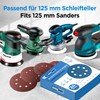 EffektWerk Sanding Discs (24 Pack, 8 Holes) 125mm Multi Grit