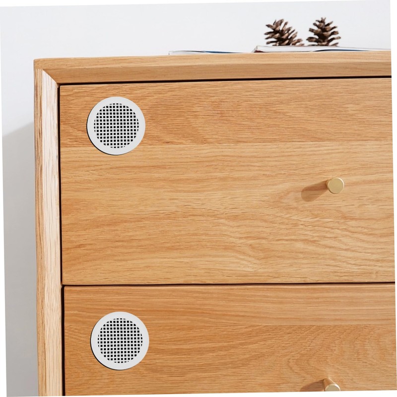 WHAMVOX 20pcs Round Cabinet Ventilation Holes Air Vents for Optimal
