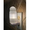 GAF TREASURES Selenite Iceberg Night Light, Selenite Crystal Nightlight Plugin,