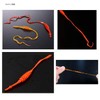 JACKALL F229 Curl Finesse Worm Tie, Super Keimura Squid Pearl