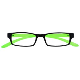 UV Reader Schwarz Leuchtend Grünen Nacken-Lesebrille Herren Frauen UVR021 +3,00