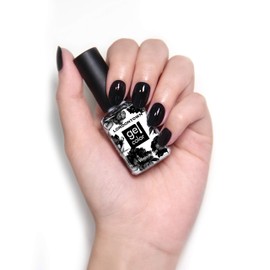 Londontown Gel Color Chim Cher-ee 12ml- Tiefschwarzer semipermanenter Nagellack