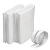 UCINNOVATE MERV 13 Filter Media 20"x90", 2 Pack 12.5 Ft²
