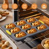 LOVEWE Silicone French Bread Pan Set, Non-Stick Baguette Baking Molds,