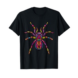 Psychedelic Tarantula Spider Illustration Lover Owner Gift T-Shirt