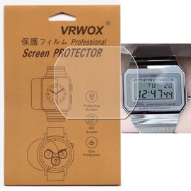 VRWOX [3-Pcs] TPU Screen Protector For A700W-1ACF Watch,Full Coverage HD TPU Clear Anti-Bubble and Anti-Scratch For 【A700】