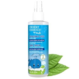 Desert Essence Kids Conditioning Detangler Spray 8.0 fl oz - Vegan, Gluten-Free. Cruelty-Free - Leaves hair smooth, shiny and easy to comb through - G