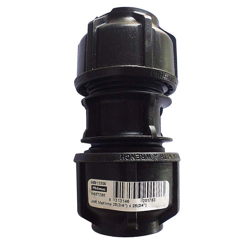 Philmac 25mm 3/4 Inch Poly x Poly Joiner 9133