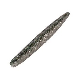 JACKALL Yamiy Fish 3.8" Dark Thunder / Clear Silver