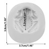TAOXIBEI Toad Polymer Clay Mold Frog Silicone Molds for DIY