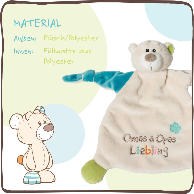 Nici Cuddly Blanket Grandmas & Grandpa's Favourite pastel-coloured