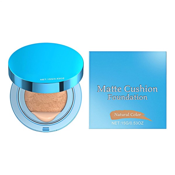 Makup Foundation Cushion, Sweatproof Concealer Cushion for Girls, Lightweight Beauty