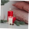 FUTUREORYY Glass Hurricane Candle Holder 4x4 Inch Windproof Candle Sleeve