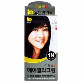 Yehang Squid Ink Hair Color Cream 1N-Black 60g 2ea