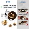 PROOX All Metal Tub Spout with Diverter Chrome, Diverter Tub