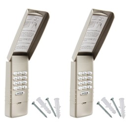 2 Garage Outlet Garage Door Keyless Entry Keypad for LiftMaster 877LM Yellow Learn 891LM 893LM