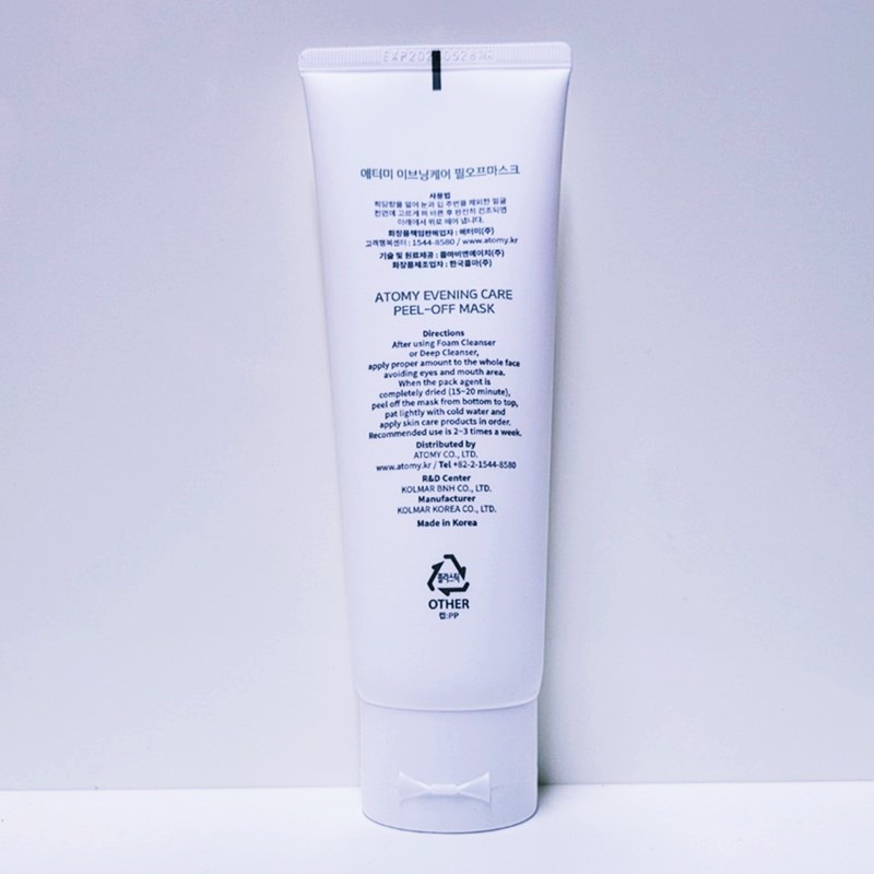Atomy Evening Care Peel-Off Mask 120ml / 애터미 이브닝케어 필오프