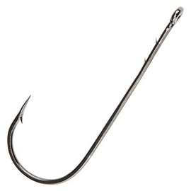 Owner 5100 Staight Shank Worm Hook with Cutting Point, (Size 5/0, 5 per Pack)