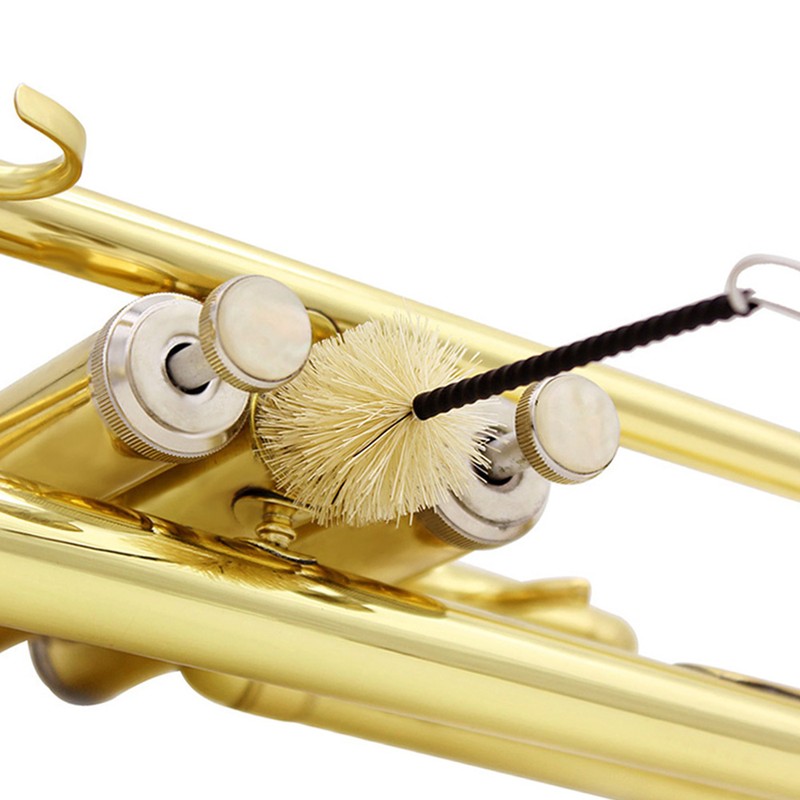 Trumpet Accessory Maintenance Cleaning Care Kit Including Trumpet Stand Valve