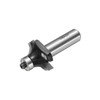 sourcing map Roundover Router Bit 1/2" Shank 3/4" Cut Diameter