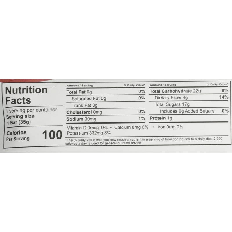 That's it, Apple + Strawberry Fruit Bar, 1.2 Ounce