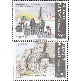 Denmark - Greenland 485-486 (complete.issue.) unmounted mint/never hinged ** MNH 2007 International Polarjahr (Stamps for collectors)