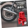 GRIRIW 2pcs Motorcycle Rear Riser Height Extension Device Easy Installation