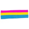 Pansexual Pride Knit Sweatband Headband