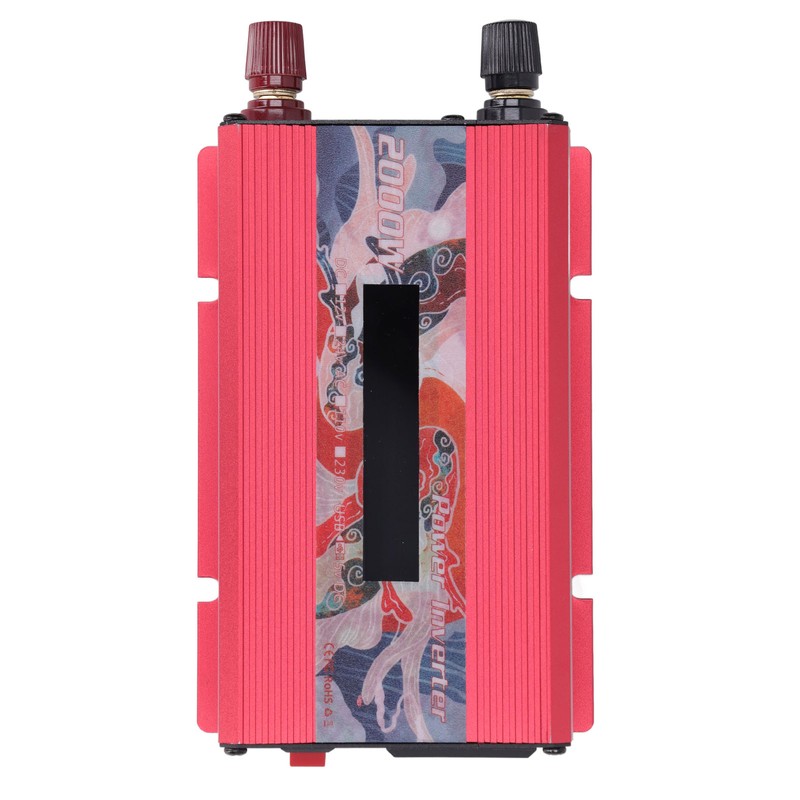Car Power Inverter DC to AC Fast Heat Dissipation LCD