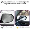 2 Pcs Acero Inoxidable Espejo Telescópico Limpiaparabrisas