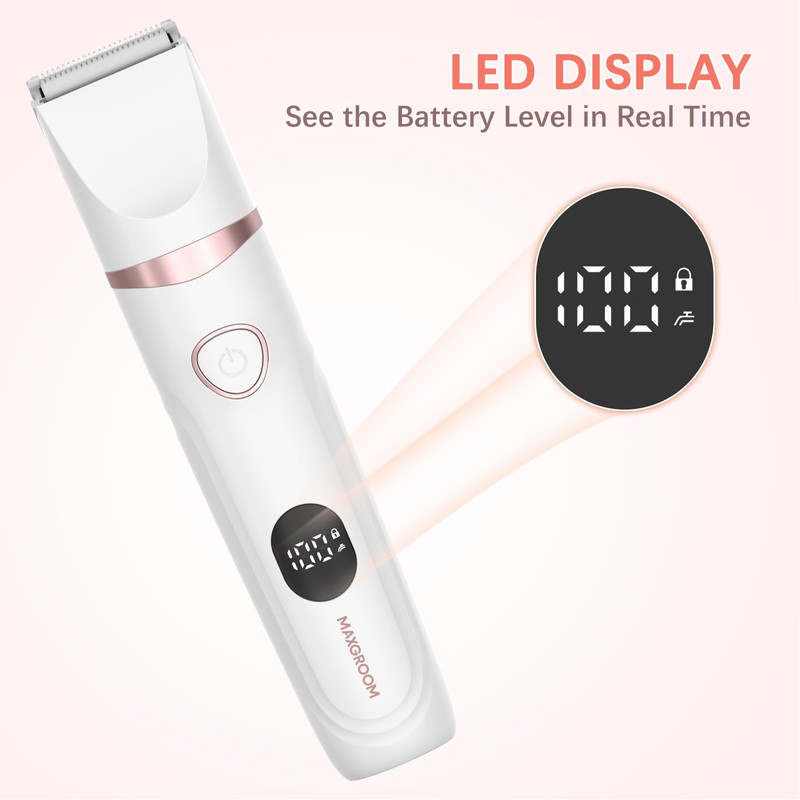 Facial Hair Remover for Women, 3-in-1 Intimate Shaver for Women