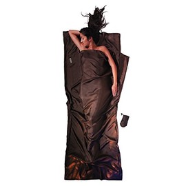 Cocoon Silk sleeping bag, (Muddy Elephant, 86-Inch x 35-Inch)