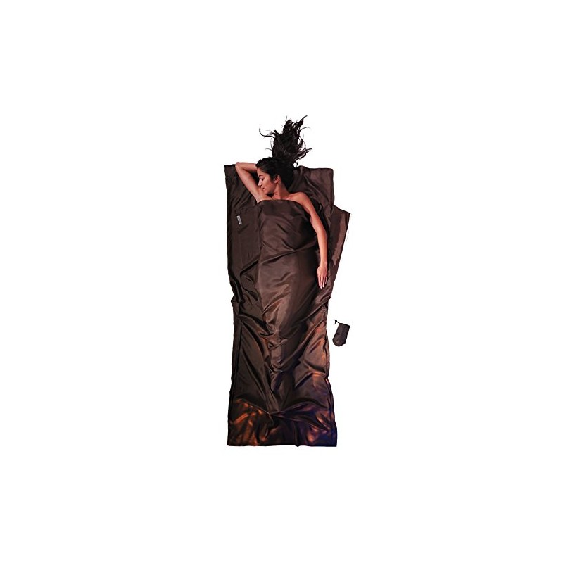 Cocoon Silk sleeping bag, (Muddy Elephant, 86-Inch x 35-Inch)
