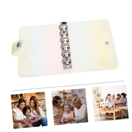 CAXUSD Personal Planner Protector Loose-Leaf Journal Binder 6 Ring Scrapbook Cover Notebook