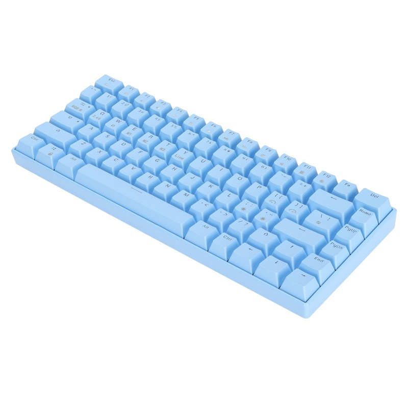 Mechanical Keyboard 82 Keys RGB Three Modes Support Wireless 2.4G