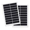 1.75" x .5" Small Rectangle, Adhesive Striker Match Striker Stickers