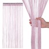Glitter String Curtain Panel 200x90cm – Sparkling Tassel Fly Screen,