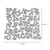 Capital 26 Letter Cutting Dies, Lowercase 26 Alphabet Die Cuts