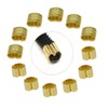 Befenybay 12 hebillas de cobre preprensadas para 2GT Open Timing