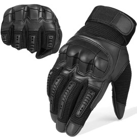 ORHRUWBR Guantes Motociclista,Guantes de Moto Pantalla Táctil Antideslizantes,con protección Dura para los Nudillos, adecuados para Andar en Motocicleta, Vehículos Todoterreno Bicicletas, Kartsetc.