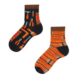 TODO Colours Funny Children's Socks with Motif for Girls, Boys, Toddlers, Home Improvement Kids