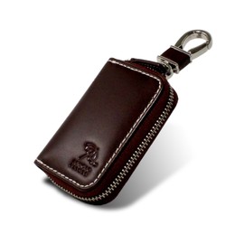 Arnold Palmer APK-3284 Compact Smart Key Case, Key Case, Leather, Braun