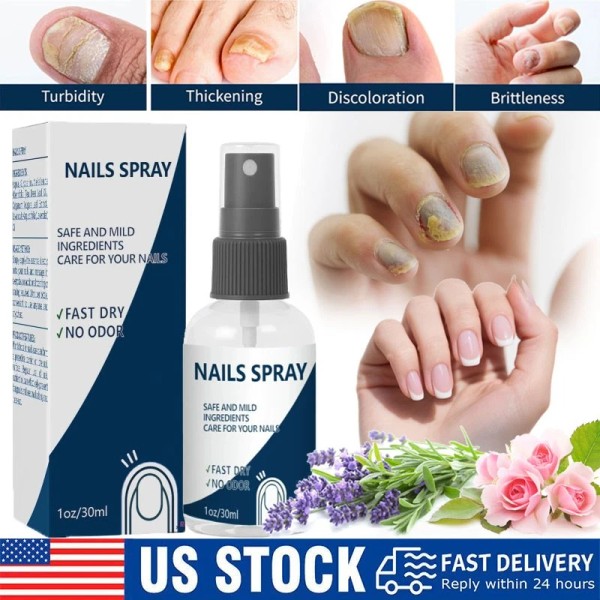 unbranded Blinzador Nails Spray Fingernails Nutrition Long-Lasting Toenail Care Supplies