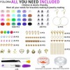 6000 PCS Clay Beads for Bracelet Making, FOLORA Polymer Clay