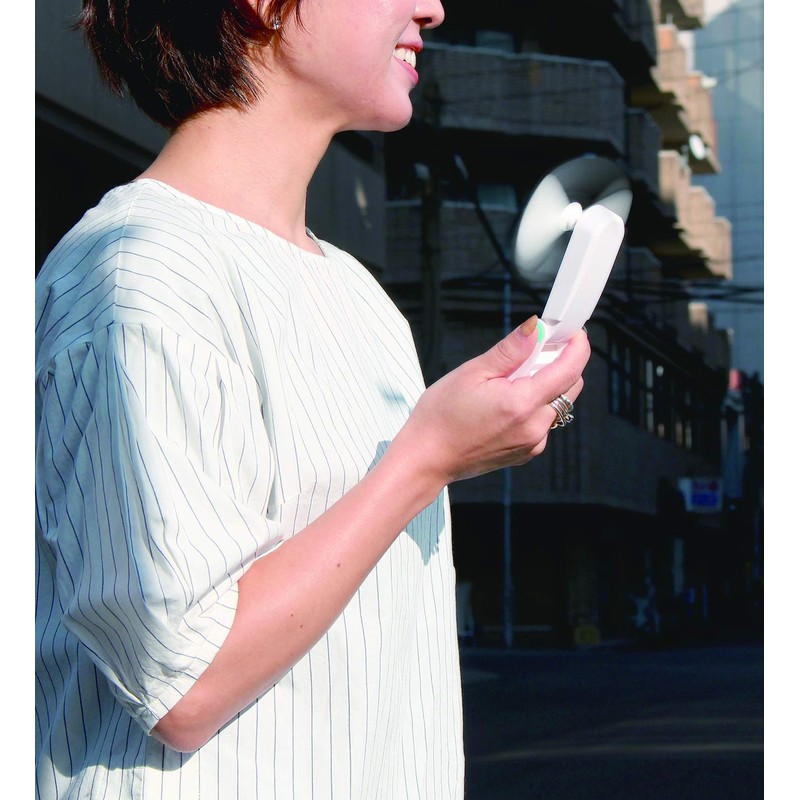 Cogit Portable Fan, White, 3.6 inches (9.2 cm), Clip Fan,