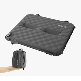Bee Nesting Air Cushion, Camping Pillow, 2-Way Cushion & Air Pillow, Automatic Inflation, 2.0 inches (5 cm), Extra Thick, Urethane Insert, Inflatable, 3-Layer Structure, Foldable, Compact, Sports