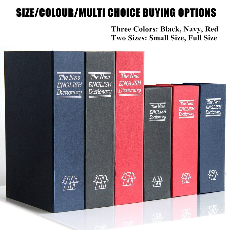 Book Safe with Combination Lock - Jssmst Home Dictionary Diversion