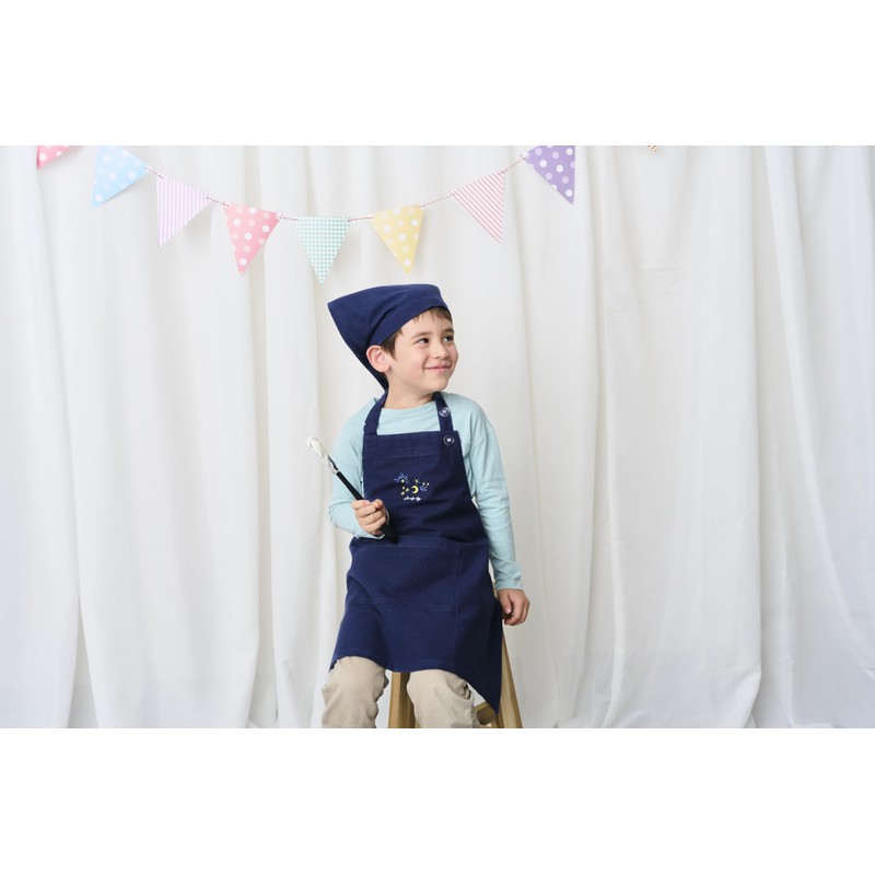 REP Kids Apron, Dier, Navy, Suitable for Heights: 39.4 -