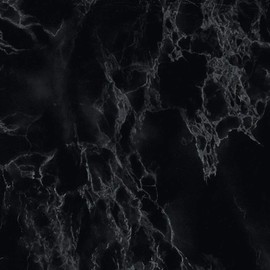 d-c-fix 346-0048-2PKA Decorative Self-Adhesive Film, Marble Black, 17" x 78" Roll, 2-Pack with Applicator