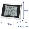 Casio DQD-710J-8JF9.1 x 11.7 x 6.8 cm Alarm Clock, Radio-controlled